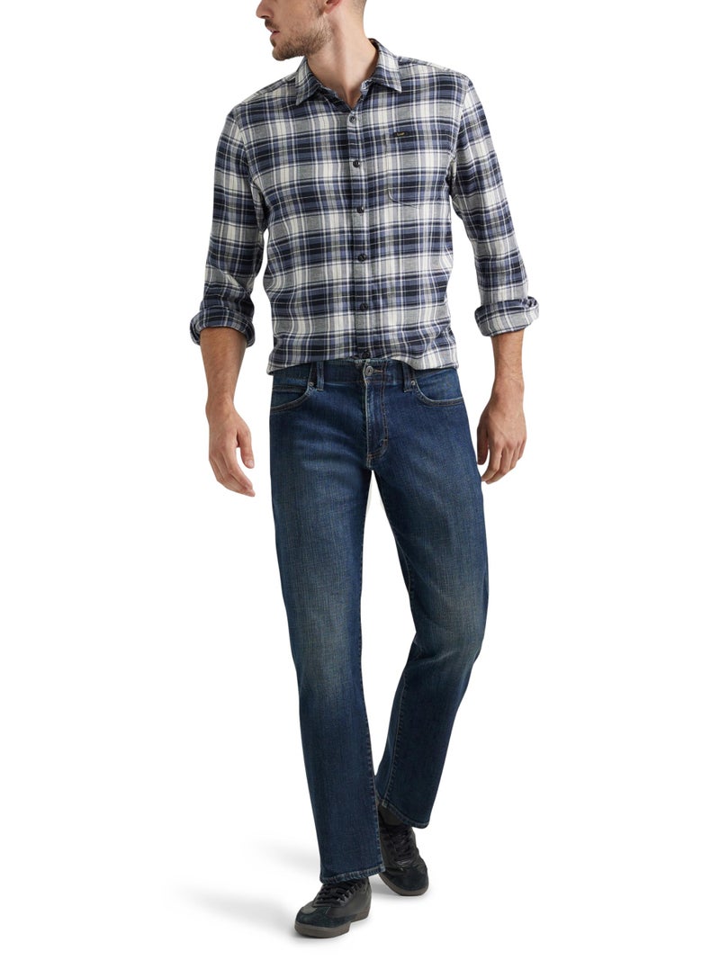 Lee Men's Extreme Motion Straight Taper Jean Jaxson 33W x 32L - Image 2